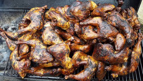Jerk chicken legs and thighs, a specialty of Natty’s. Contributed by Natty’s Jamaican & Soul Food Restaurant.