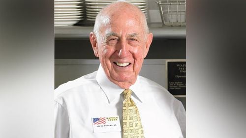Joe Rogers Sr., a co-founder of Waffle House, has died. He was 97.