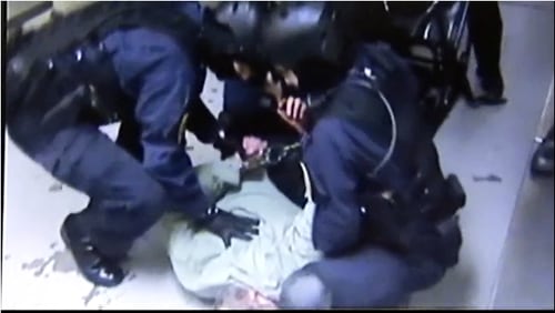 A 2013 lawsuit alleges the Gwinnett County Sheriff's Office used excessive force on inmates.