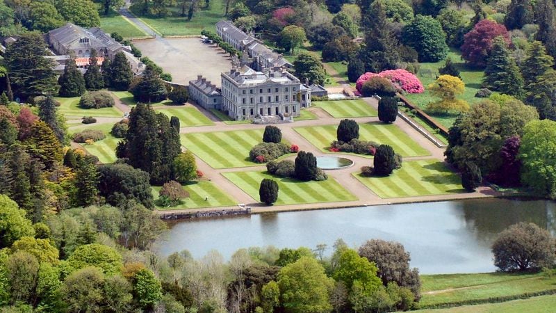 Curraghmore House, home of Lord and Lady Waterford, is one of the stops for the Belmond Grand Hibernian train. (Tourism Ireland)