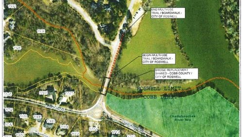 The costs to replace the Willeo Road bridge over Willeo Creek will be shared by Roswell and Cobb County under an intergovernmental agreement approved by the Roswell City Council. CITY OF ROSWELL