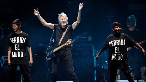 Roger Waters at Desert Trip. (Photo by Chris Pizzello/Invision/AP)