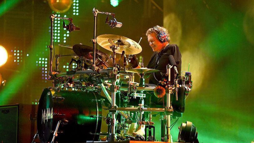 Rick Allen, the drummer for Def Leppard, will appear at Wentworth Gallery in Phipps Plaza on May 4 to discuss his artwork.
