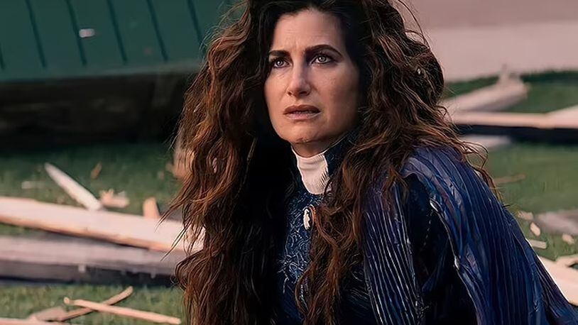 Kathryn Hahn was a breakout star on the original Disney+ series "WandaVision," leading to a spin-off series called "Agatha: Coven of Chaos." DISNEY+