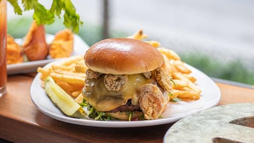 Burgers are on the menu at McCray's Tavern in East Cobb.