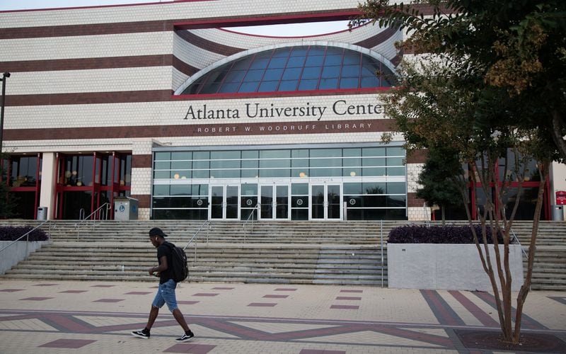 The shooting occurred Tuesday night outside the Robert W. Woodruff Library on James P. Brawley Drive. Wednedsay was the first day of class for students in the Atlanta University Center, which includes Morehouse and Spelman colleges and Clark Atlanta University.