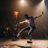 Don Soup competes at Red Bull Dance Your Style National Finals in Washington, D.C. on October 23, 2021.