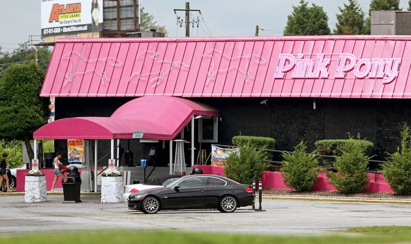 The Pink Pony is located off Buford Highway in Brookhaven. JASON GETZ / JGETZ@AJC.COM