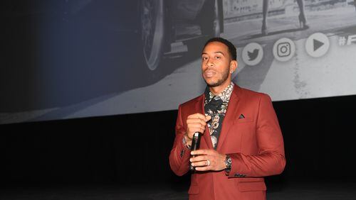 ATLANTA, GA - APRIL 04: Ludacris speaks at "The Fate Of The Furious" Atlanta red carpet screening at SCADshow on April 4, 2017 in Atlanta, Georgia. (Photo by Paras Griffin/Getty Images for Universal)