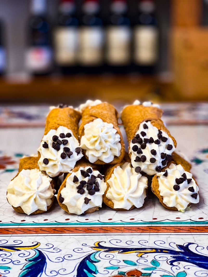Sicilian cannoli are a big seller at E. 48th Street Market in Dunwoody. Courtesy of E. 48th Street Market 