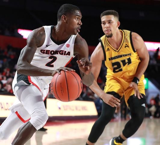 Photos: Bulldogs, Kennesaw State square off in basketball