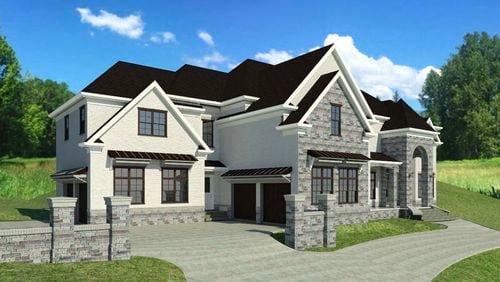 Castle View Homes will build two homes on 2.49 acres at 4050 Kimball Bridge Road  in Alpharetta. (Courtesy City of Alpharetta)