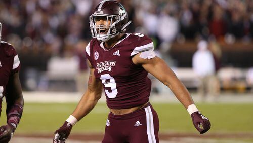 Montez Sweat of Mississippi State is projected as a first-round pick on Thursday in the NFL Draft. Sweat played high school ball at Stephenson in DeKalb County.