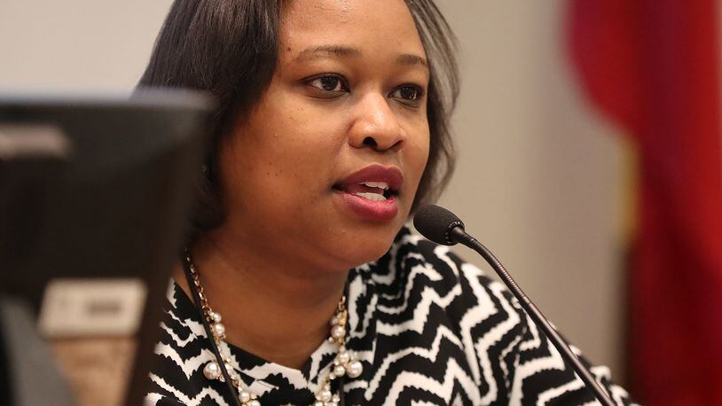 City of South Fulton Councilwoman Helen Zenobia Willis voted against decriminalizing marijuana in the city. The measure passed 5-2. Curtis Compton/ccompton@ajc.com AJC FILE PHOTO
