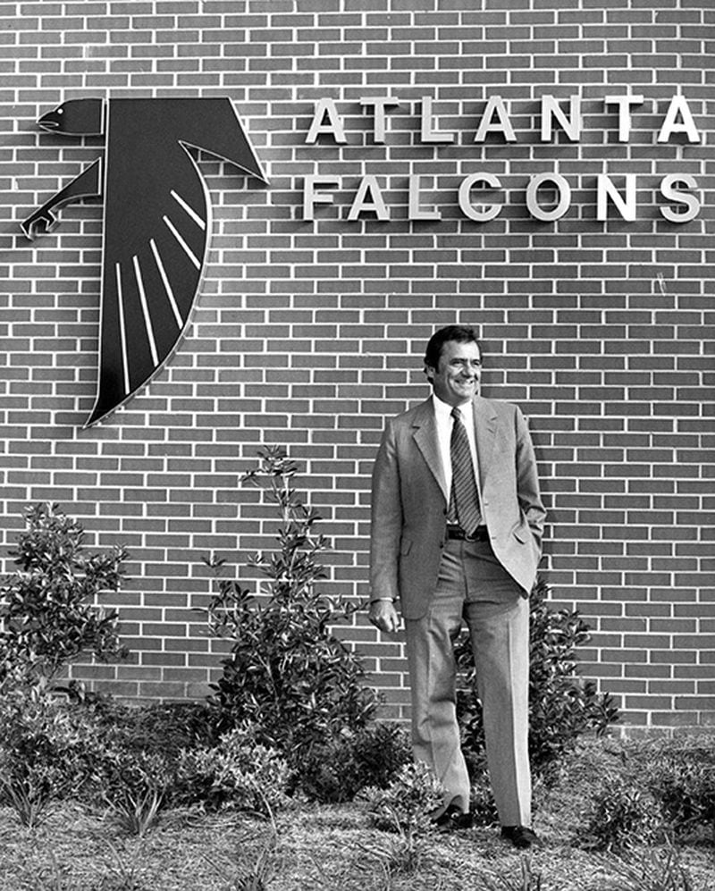 Atlanta Falons owner Rankin Smith paid $8.5 million for NFL franchise rights in 1965.