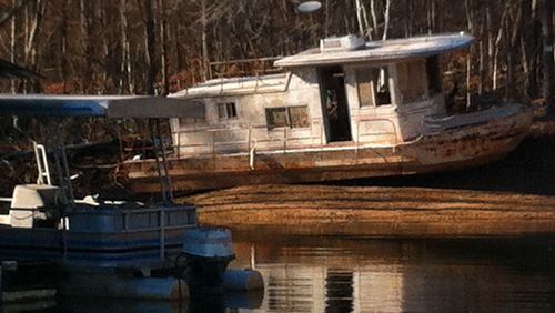 The Museum Houseboat will be removed from the shores of Lake Lanier on Feb. 27.