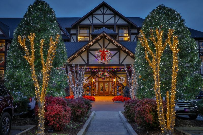 The Inn at Christmas Place offers year-round holiday cheer in Pigeon Forge, Tennessee.
Courtesy of The Inn at Christmas Place