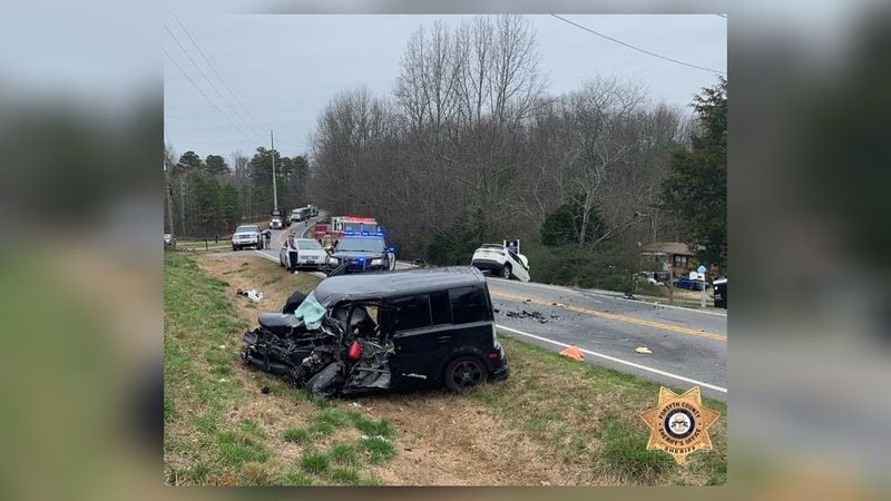 A Gainesville woman was killed Thursday afternoon when another driver entered her lane and struck her vehicle head-on, authorities said.