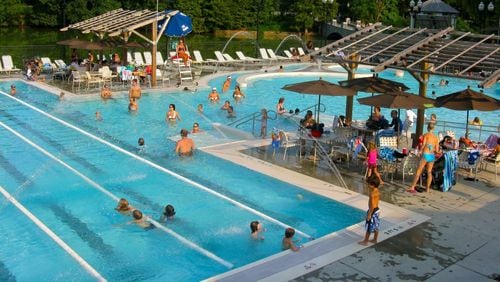 The Piedmont Park Aquatic Center and Pool. Photo: Handout.