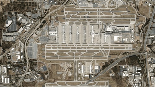 An aerial photo of Hartsfield-Jackson International Airport. Source: Hartsfield-Jackson