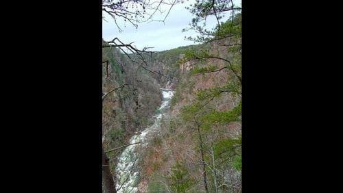 Tallulah Gorge State Park is located in North Georgia’s Rabun County, which is where authorities have been searching for a missing man since Saturday.