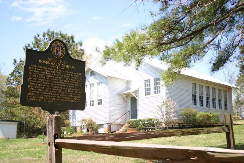 The Noble-Hill Wheeler Memorial Center in Bartow County was the first Rosenwald school built for Black students in northwest Georgia. It’s now a museum and community center that documents the education history and culture of Bartow County's African American residents.