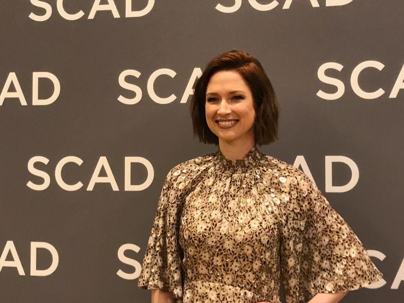 Ellie Kemper at the Four Seasons before receiving the Spotlight Award at the 2019 SCAD aTVfest on February 7, 2019. RODNEY HO/rho@ajc.com