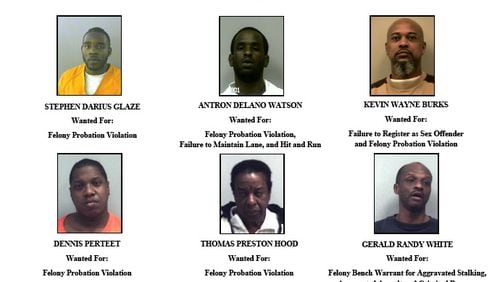 The Gwinnett County Sheriff's Office is looking for these six men.