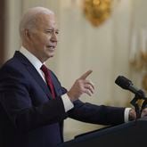 Since taking office in 2021, President Joe Biden has used his clemency powers to clear the records or reduce the sentences of nonviolent drug offenders. (AP Photo/Evan Vucci)