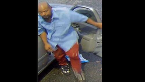 Gwinnett County police are searching for this man, who they believe stole packages from a USPS mailbox.