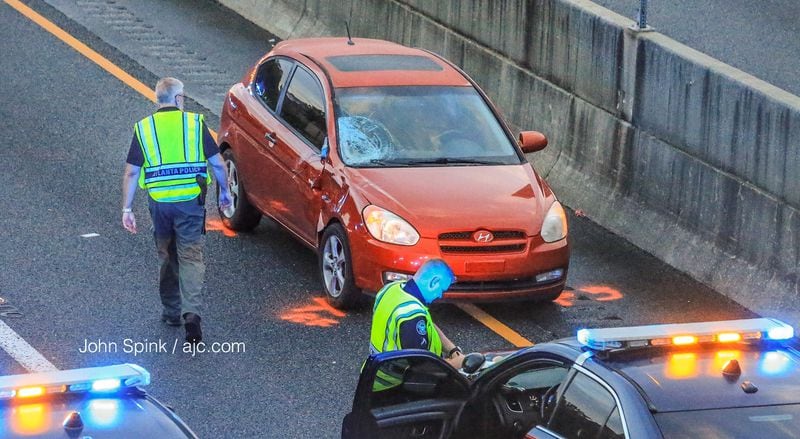 It is not yet known how many cars were involved in the accident. "We also have secondary accidents as well," Atlanta police Capt. Andrew Senzer said. JOHN SPINK / JSPINK@AJC.COM