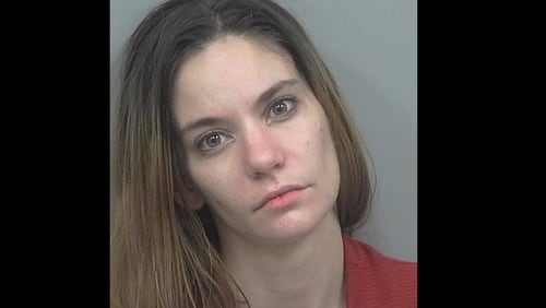 Kelly Sanders, 28, of Atlanta, has been charged with felony murder, criminal attempt to commit a felony and trafficking in methamphetamine.