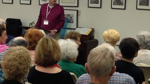 Rabbi Donald Tam teaches a popular class at Seniors Enriched Living a learning program in North Fulton for older folks.