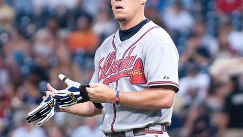 Atlanta unemployment is low, but it was lower in 2000. That was Chipper Jones’ seventh year with the Braves. He hit .311 with 36 homers. (AJC file photo)