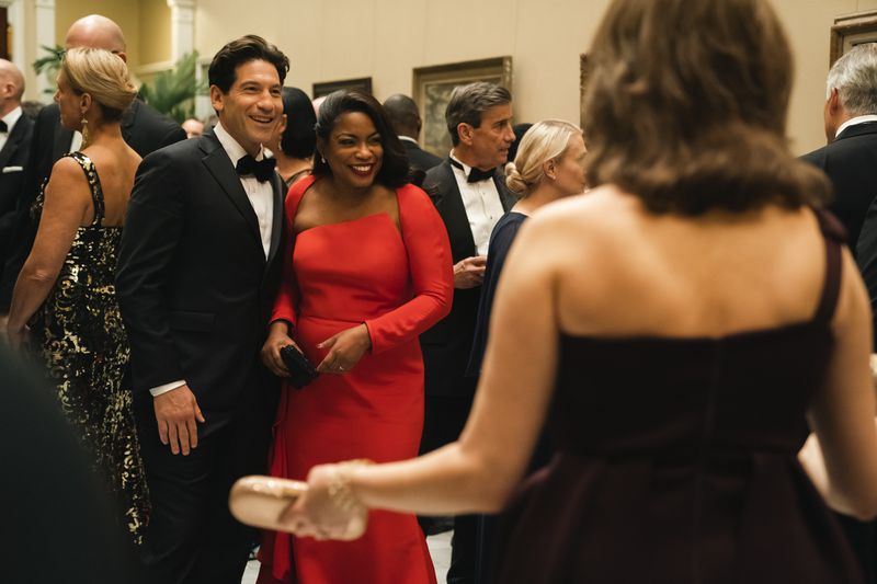 Jon Bernthal and Aunjanue Ellis-Taylor star in Ava DuVernay's "Origin." The film is based on Isabel Wilkerson's best-selling book "Caste: the Origins of our Discontents." "Origin" will appear in theaters on Jan. 19, 2023. Photo credit: Atsushi Nishijima. Courtesy of Neon