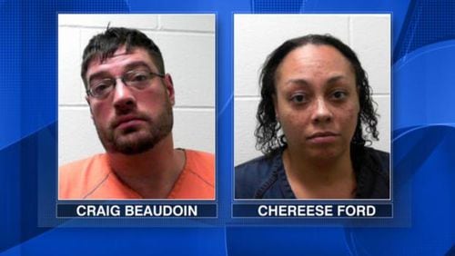A woman and her boyfriend are accused of kidnapping her twin daughters from a Massachusetts bus stop. The pair were arrested and the girls returned to their father.