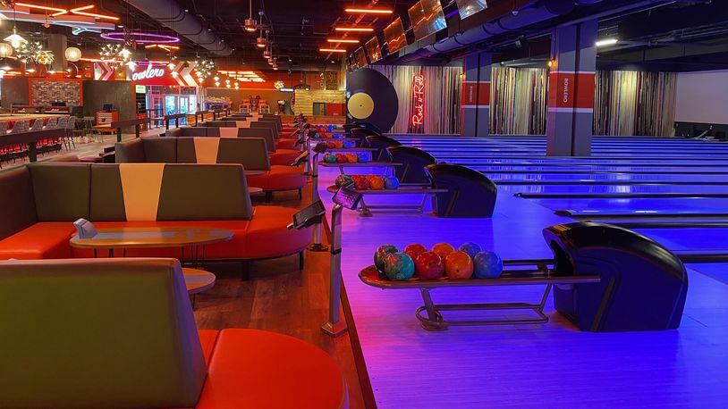 A look inside the new Bowlero at Atlantic Station.