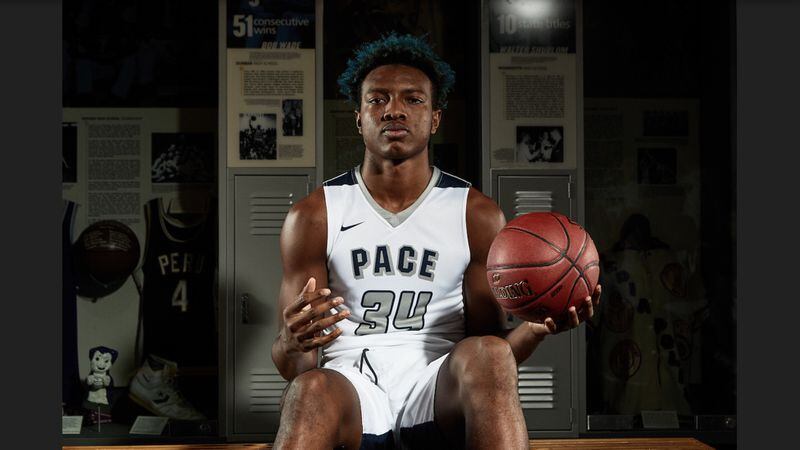  Wendell Carter averaged 22.7 points, 15.5 rebounds and 5.8 blocks per game for Class AAA boys champion Pace Academy.