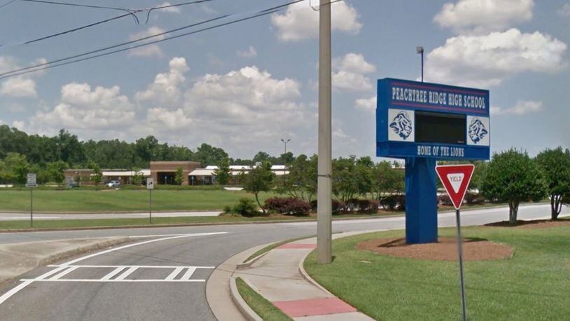 A former Peachtree Ridge High School student alleged that the school violated her civil rights when she was suspended after being sexually assaulted. A judge dismissed the case, but the student and her attorneys filed for an appeal Dec. 8, 2021. GOOGLE MAPS