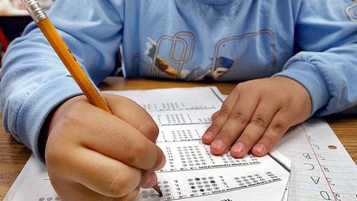 Do parents erode their children’s respect for the authority of teachers and schools when they allow them to opt out of state tests? (AJC file photo)