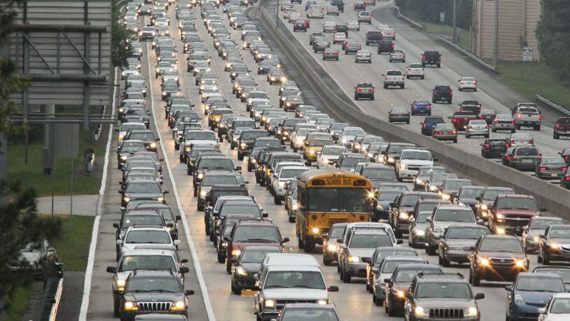 A new survey shows three out of every four commuting trips in metro Atlanta are completed by driving alone. But hundreds of thousands of people are scrapping their commute at least once a week in favor of working from home.