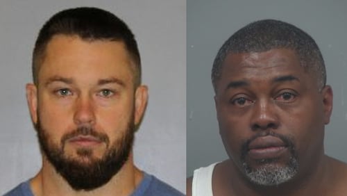 Beau Eric Wilson (left) and Wesley Bernard Owens (right) were arrested in connection with an alleged insurance fraud scheme.