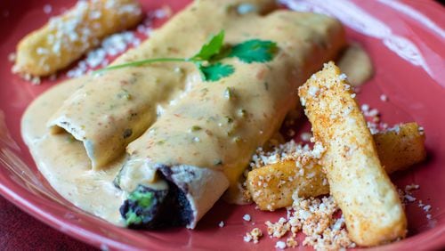 The Monday special at Bone Garden Cantina is a plateful of chimichangas. CONTRIBUTED BY HENRI HOLLIS