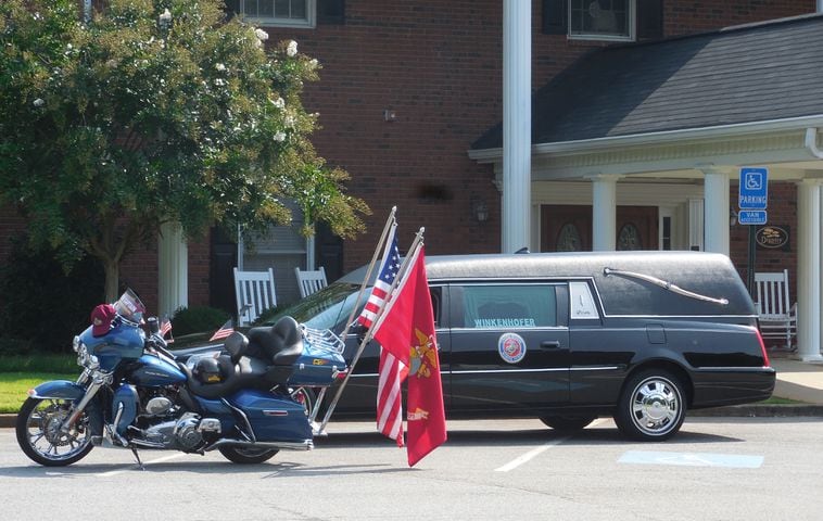 Fallen Marine's Funeral