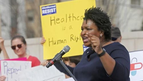 Stacey Abrams is running for governor.
