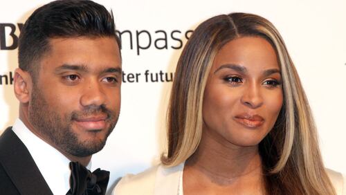 Seahawks quarterback Russell Wilson and pop singer Ciara announced the birth of their first child on Friday.