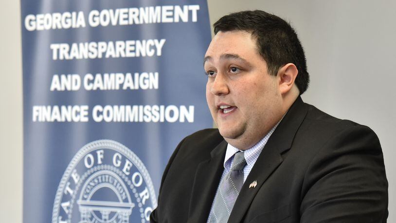 David Emadi, the new director of Georgia’s ethics commission, said Thursday that he expects to subpoena bank records from Democrat Stacey Abrams’ 2018 campaign for governor. HYOSUB SHIN / HSHIN@AJC.COM