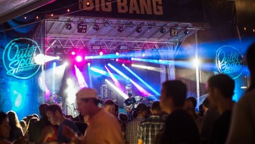 The band Lettuce performs during The Big Bang: The Outer Space Project Block Party at Terminal West, Saturday, June 27, 2015, in Atlanta. BRANDEN CAMP/SPECIAL