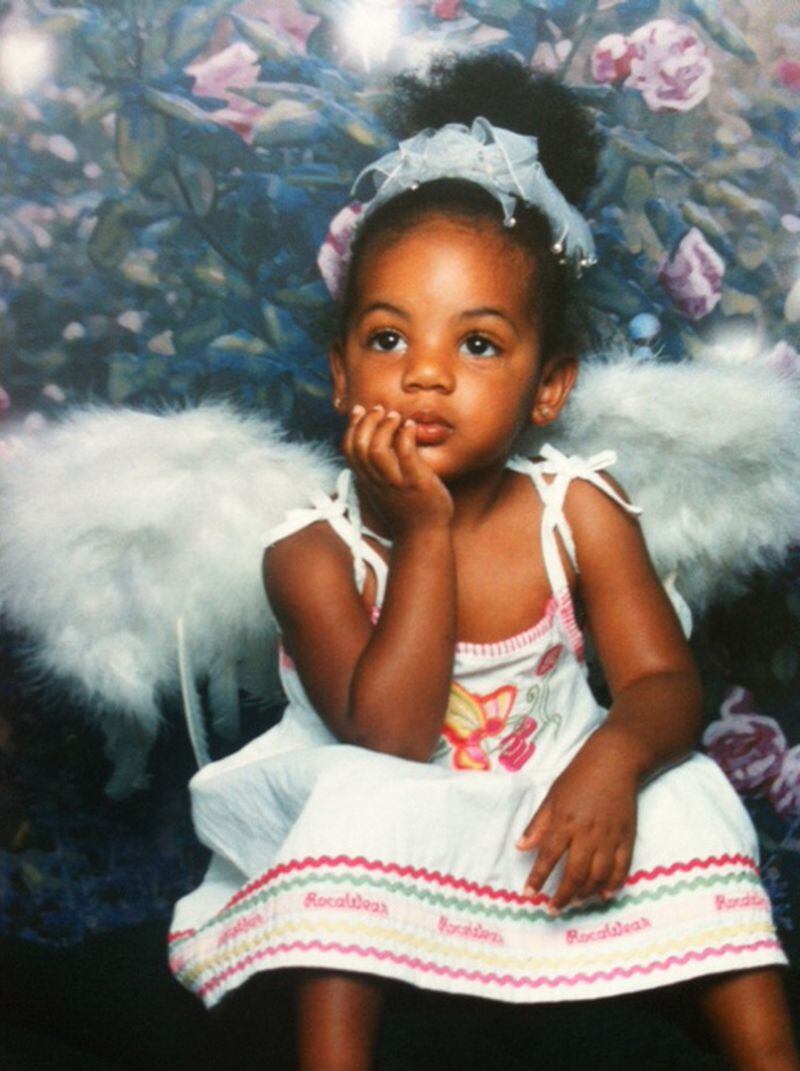 Undated photo of Emani Moss, taken while her grandmother Robin Moss had custody of her through 2010. Photos courtesy of Robin Moss