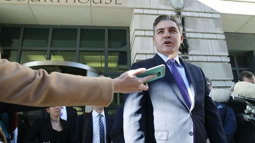 WASHINGTON, DC - NOVEMBER 16:  CNN White House correspondent Jim Acosta speaks at the U.S. District Court House after a judge ruled that he should have his White House press pass returned immediately, on November 16, 2018 in Washington, DC. CNN filed a lawsuit against U.S. President Donald Trump and top aides alleging that the network and Acosta's constitutional rights were violated when his White House press credential was revoked last week.  (Photo by Mark Wilson/Getty Images)
